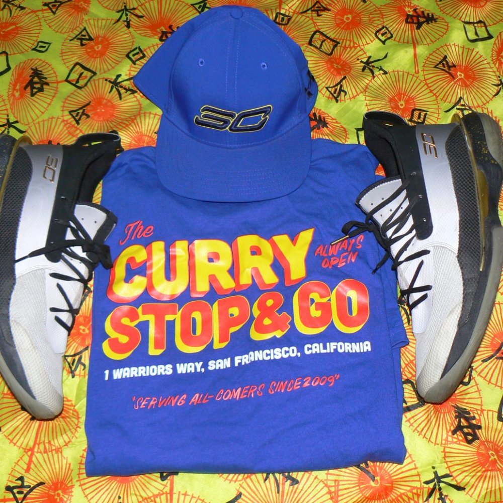 Under Armour Steph Curry Bundle (Curry 7's + UA 'Curry Take-out' Tee + SC30 Hat)